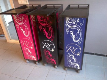 Origineel KLM Trolley Half Size (EIGEN LOGO / DESIGN)